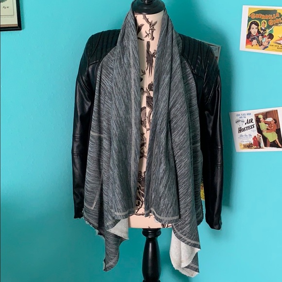 Blank NYC Jackets & Blazers - Blank NYC Multi Textured Faux Leather Jacket